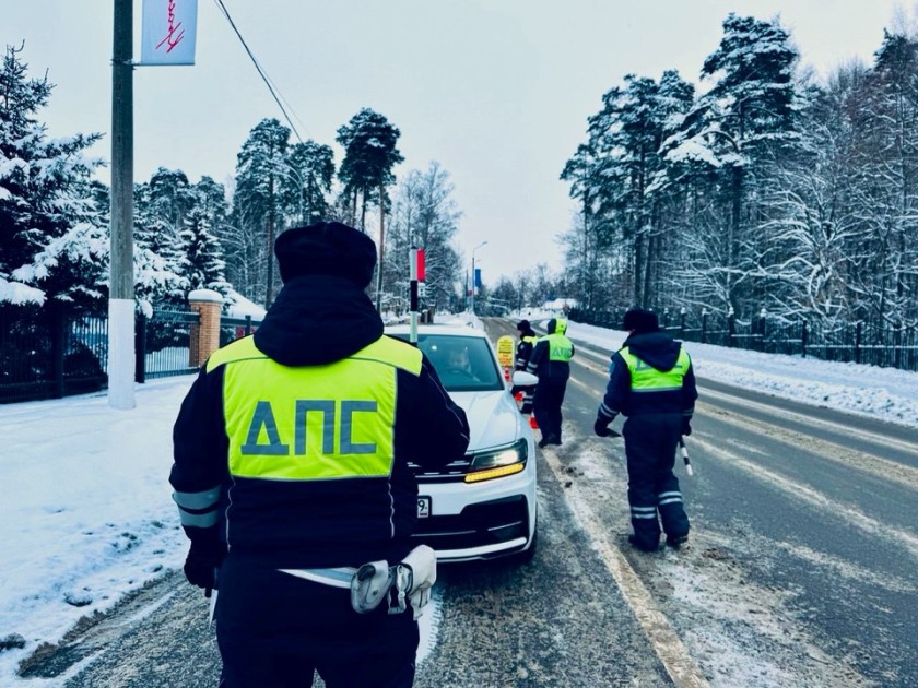 В Московской области сотрудники Госавтоинспекции провели акцию «За рулем - не крепче чая!»