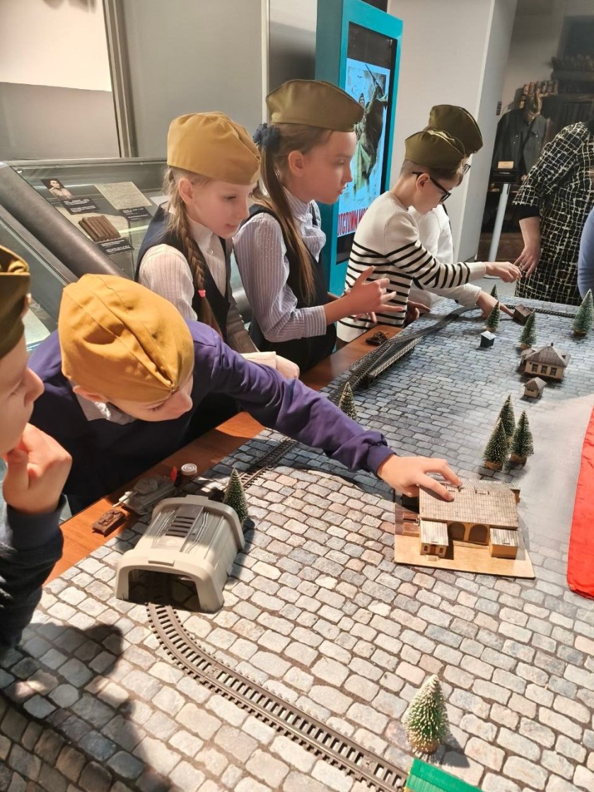 В Красногорском филиале Музея Победы прошла серия новогодних героических квестов «Защитники Москвы»