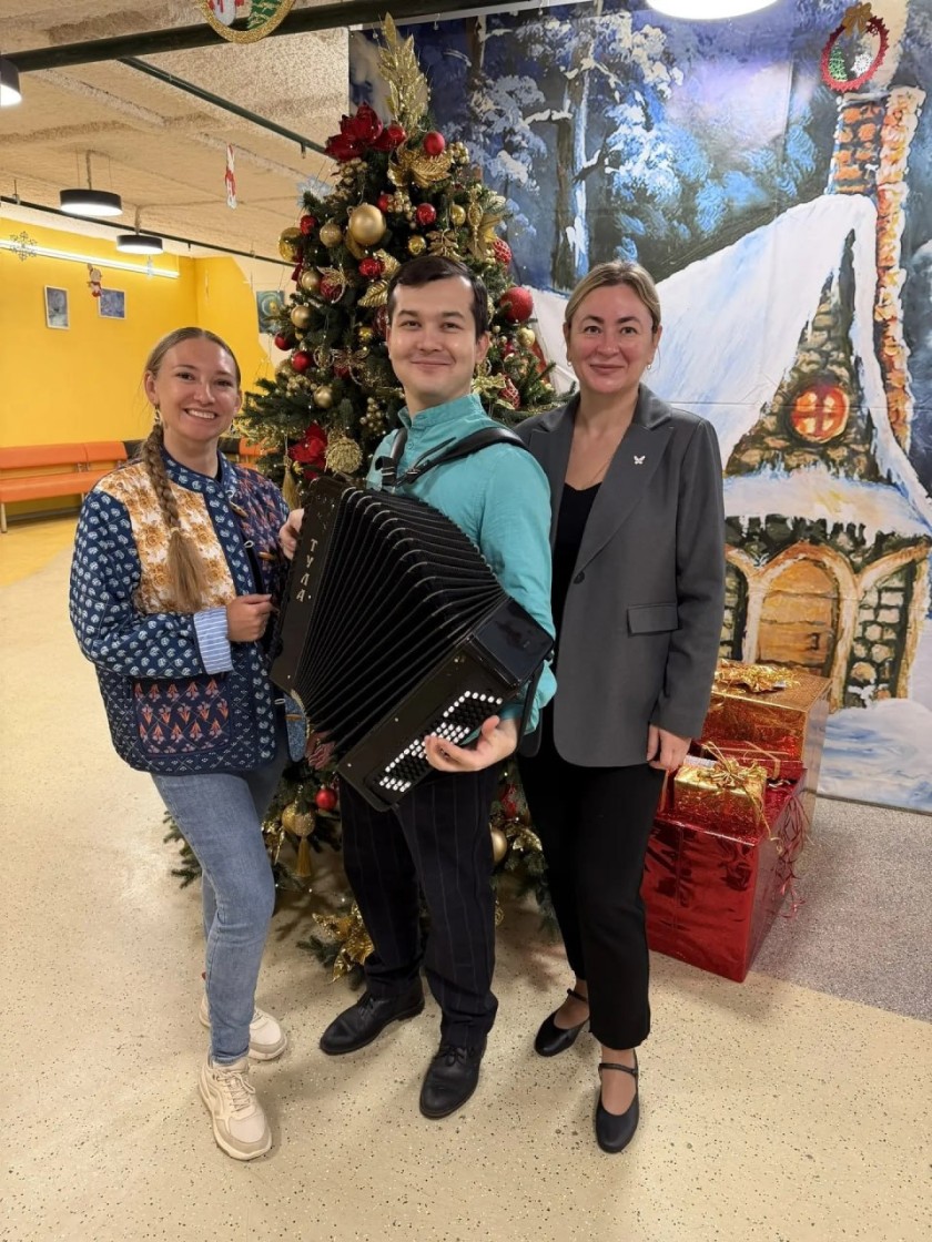 Культурно-досуговый клуб «Мечта» организовал праздник «Настали Святки – запевай колядки»