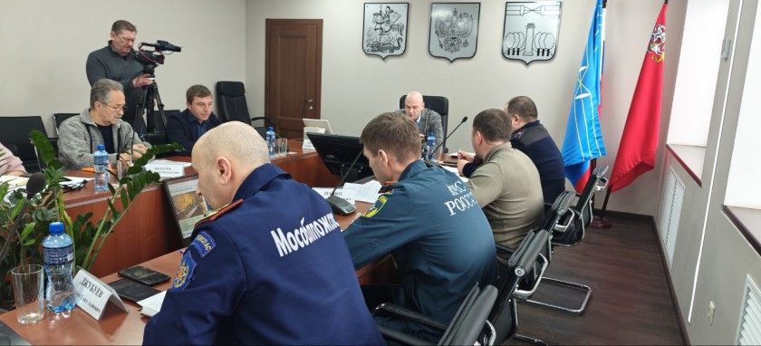 В администрации Красногорска прошло совещание, посвящённое подготовке к православному празднику Крещение Господне