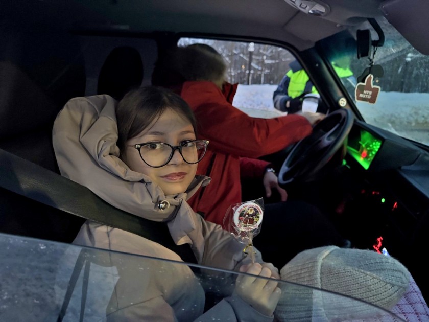 Автоинспекторы проконтролировали безопасность юных пассажиров