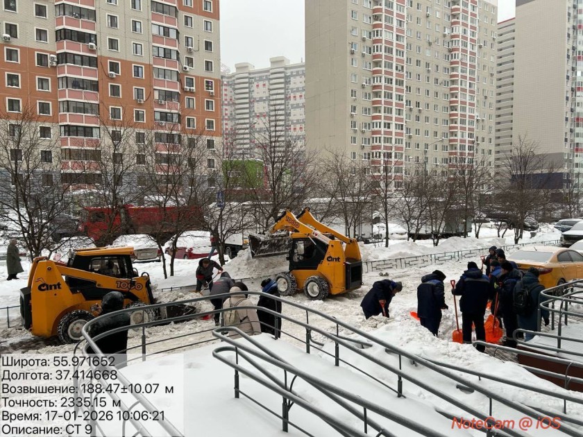 Легкий мороз, хрустящий снег и единомышленники рядом – в Красногорске активно проходит зимний субботник