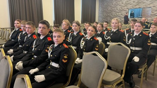 Красногорские кадеты получили грамоты военной академии