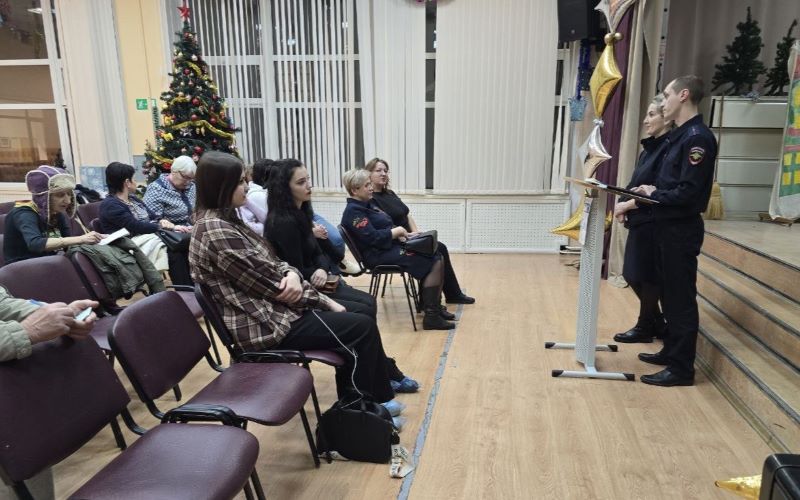 В Красногорске прошли отчёты участковых уполномоченных полиции перед гражданами