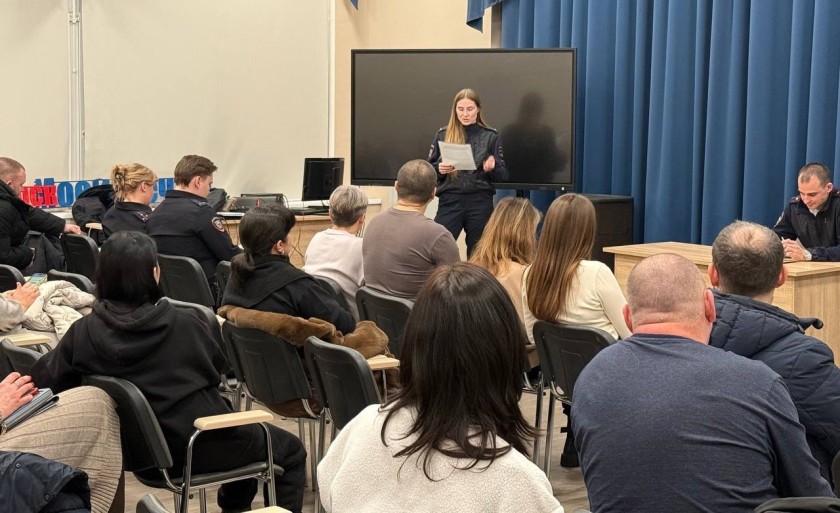 В Красногорске прошли отчёты участковых уполномоченных полиции перед гражданами