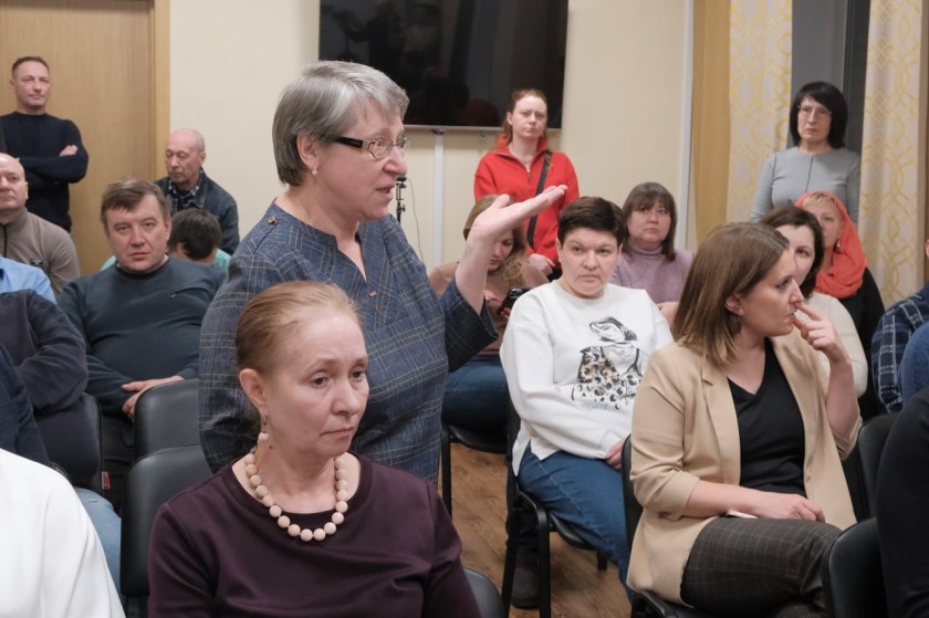 Выездная администрация провела встречу на предприятии АО «Водоканал»