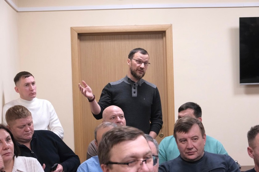 Выездная администрация провела встречу на предприятии АО «Водоканал»