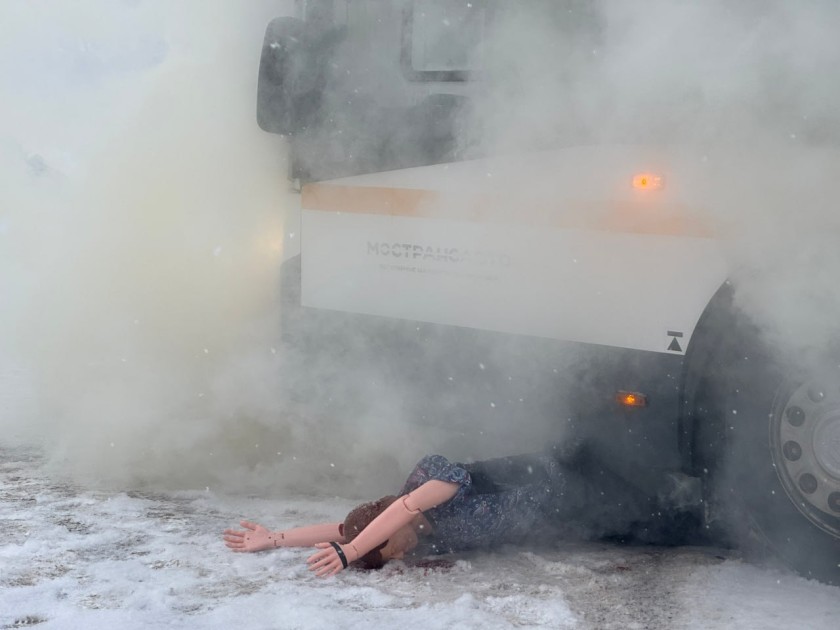 Спасатели, медики и инспекторы ГИБДД отработали совместные действия при крупном ДТП на учениях в Красногорске