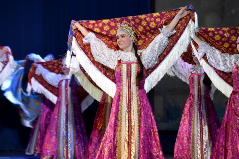 Во Дворце культуры «Подмосковье» прошёл концерт «Русские узоры»