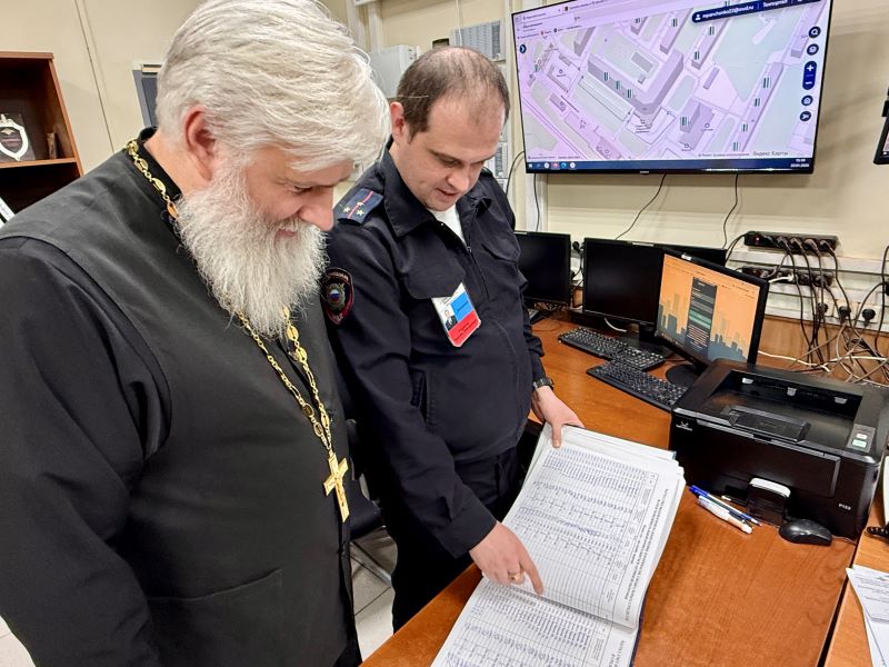 Представитель Общественного совета при УМВД России по г.о. Красногорск проверил работу Дежурной части