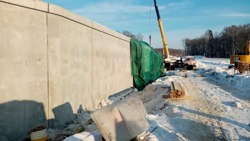 Строительная готовность дороги «Путилково — Пятницкое шоссе» достигла 70%