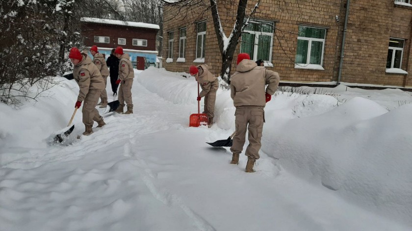 Юнармейцы начали марафон добрых дел