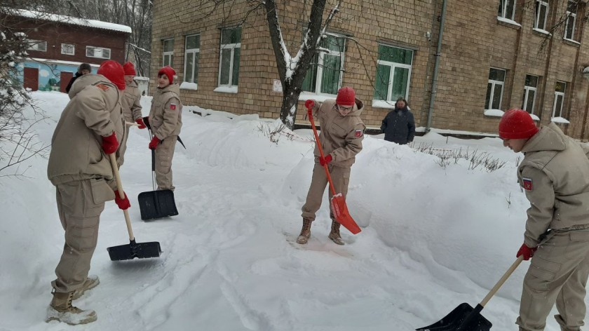 Юнармейцы начали марафон добрых дел