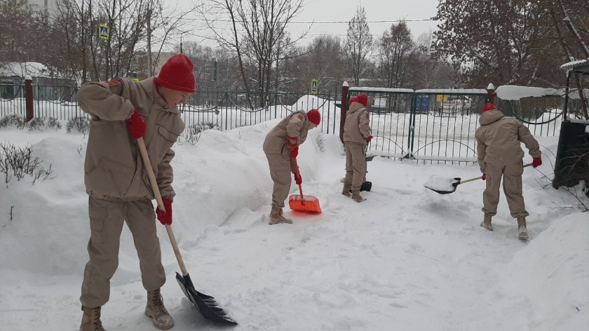 Юнармейцы начали марафон добрых дел