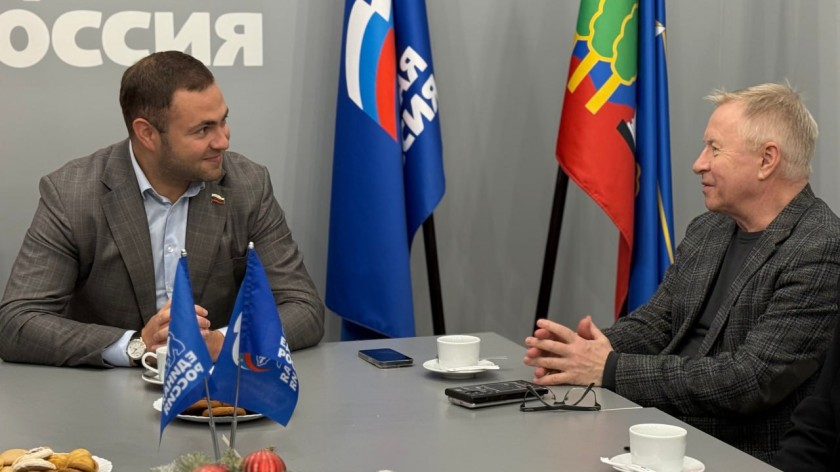 В Красногорском отделении партии «Единая Россия» прошёл медиазавтрак с представителями СМИ