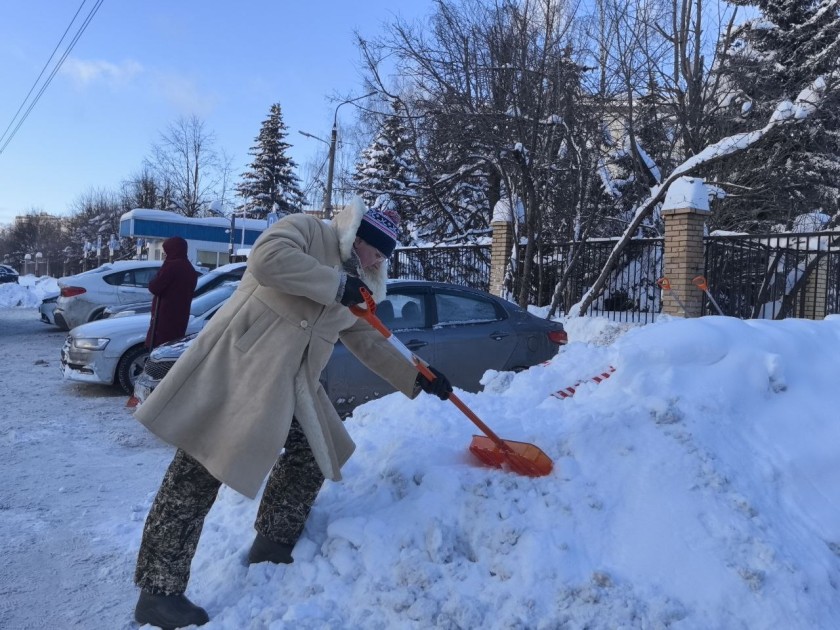 Морозное утро не остановило наших коллег и партийцев!