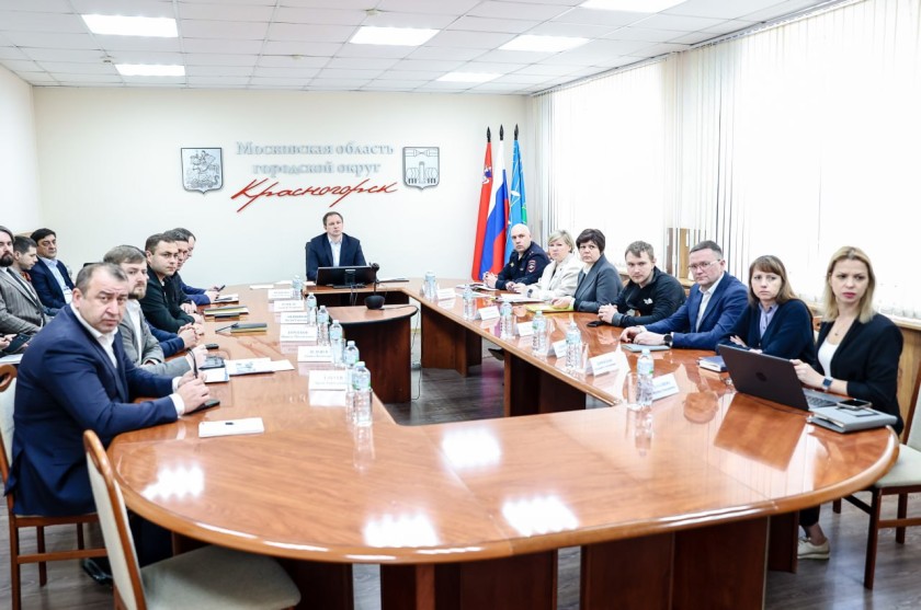 Дмитрий Волков принял участие в совещании, которое провел Губернатор Андрей Юрьевич Воробьев