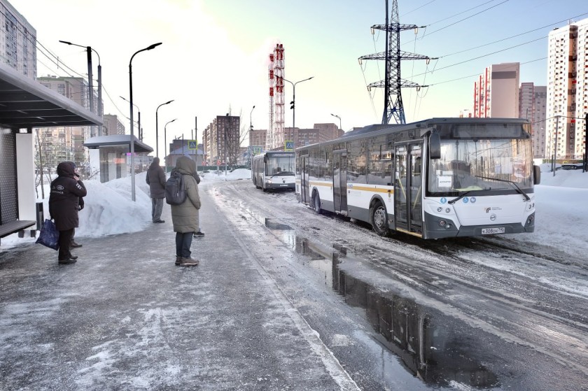 Депутаты городского округа провели выездную проверку автобусного маршрута №852