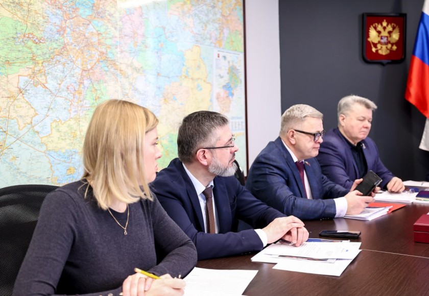 Дмитрий Волков принял участие в заседании комитета Московской областной Думы по присвоению Красногорску звания «Город трудовой доблести»