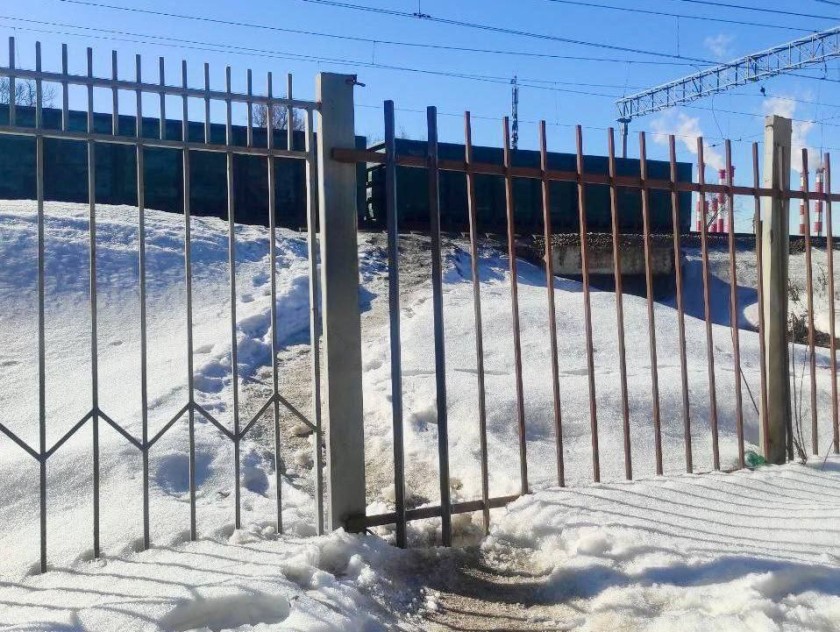 В Подмосковье с начала года ликвидировали порядка 30 несанкционированных подходов к ж/д путям
