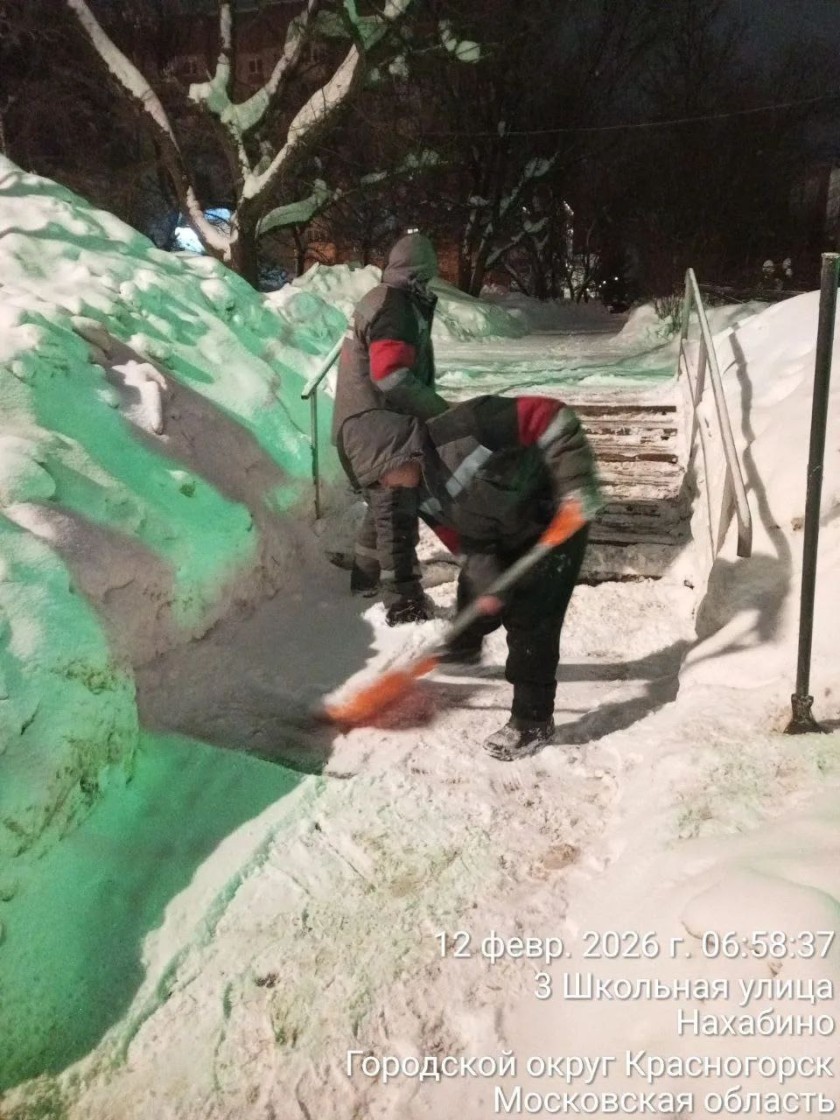 Природа снова расщедрилась на снег, а значит, коммунальные и дорожные службы Красногорска продолжают работу в усиленном режиме