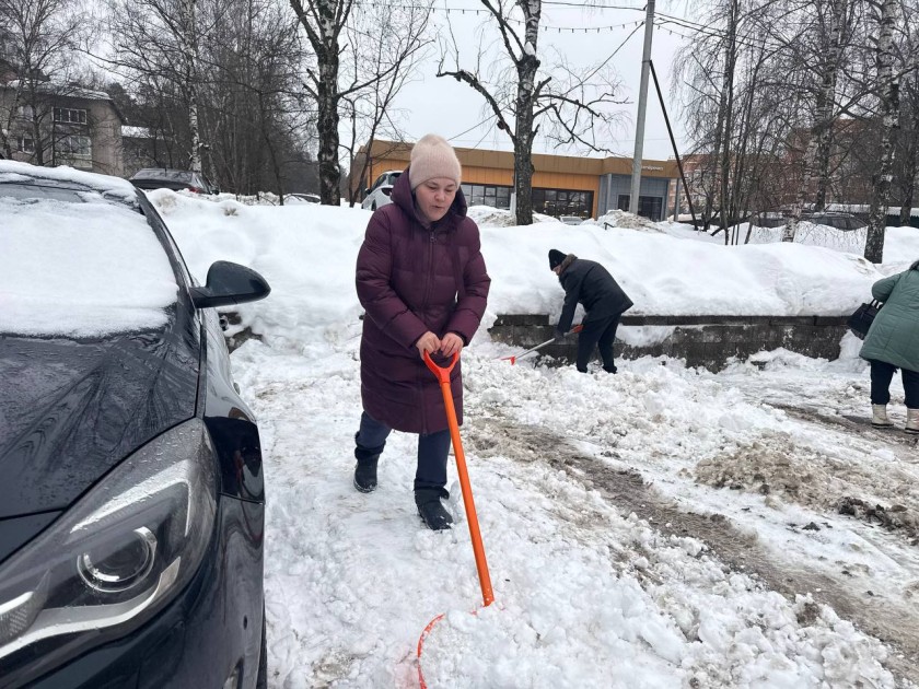 Территориальный отдел Ильинское также присоединился к субботникам