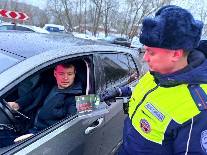 Трезвость — надежный спутник Ваших поездок