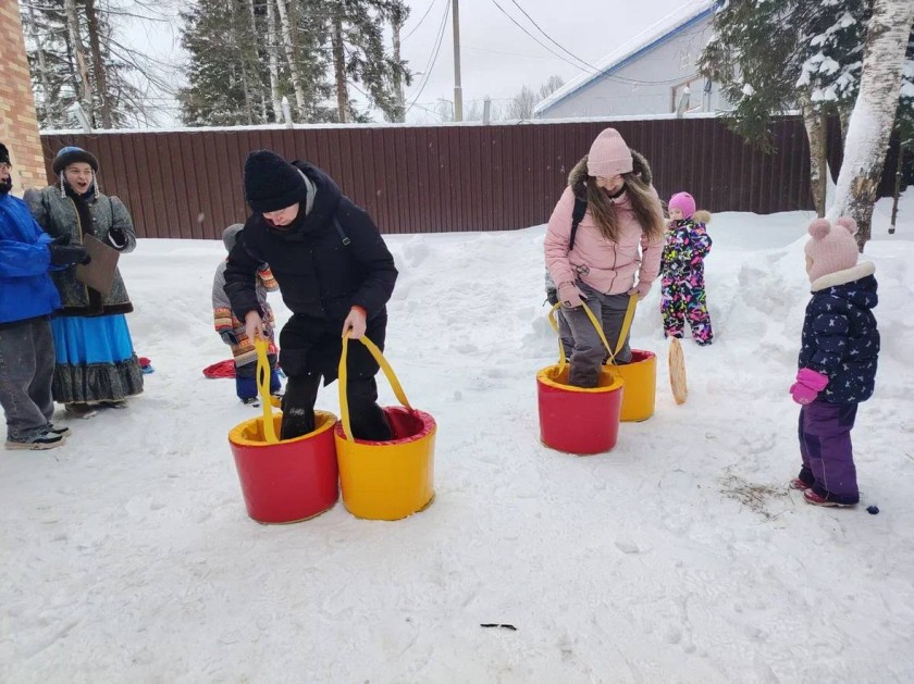 В Сабурово развернулись широкие масленичные гуляния!