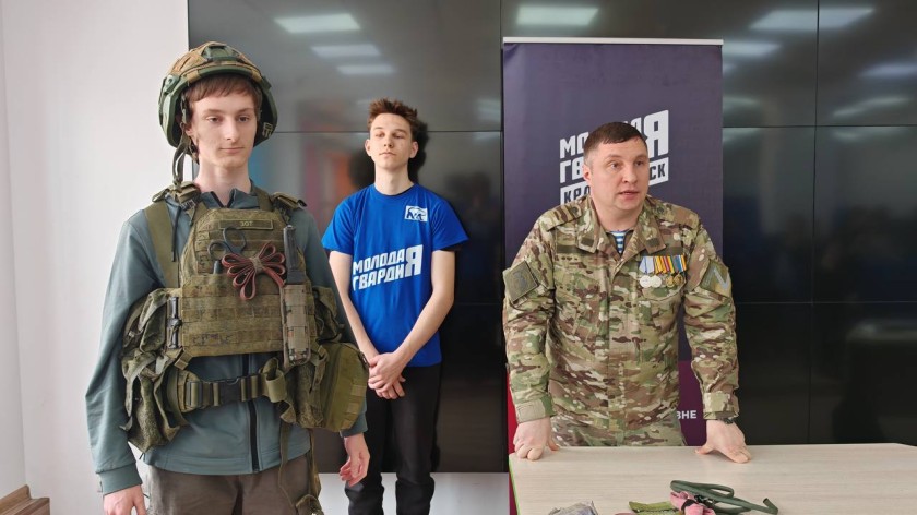 Встреча с Героем: урок мужества в Красногорском колледже