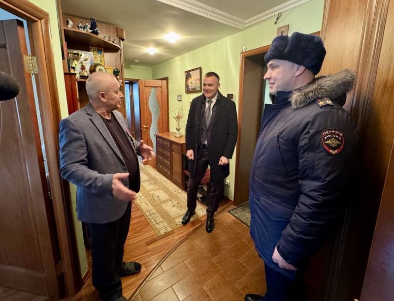 Начальник УМВД России по г.о. Красногорск и депутат Московской областной Думы поздравили ветеранов органов внутренних дел