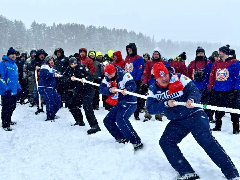 Сотрудники Госавтоинспекции УМВД России по г.о. Красногорск приняли участие в зимней Спартакиаде