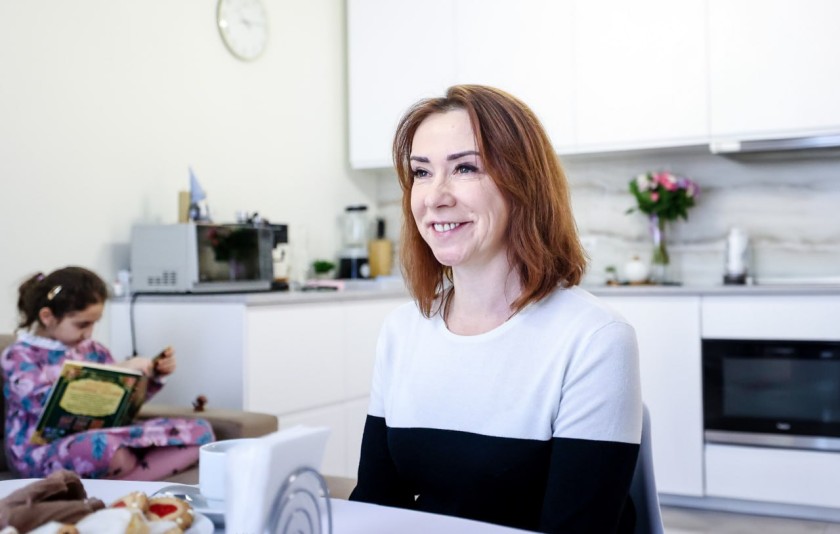 Дмитрий Волков навестил семью Героя СВО