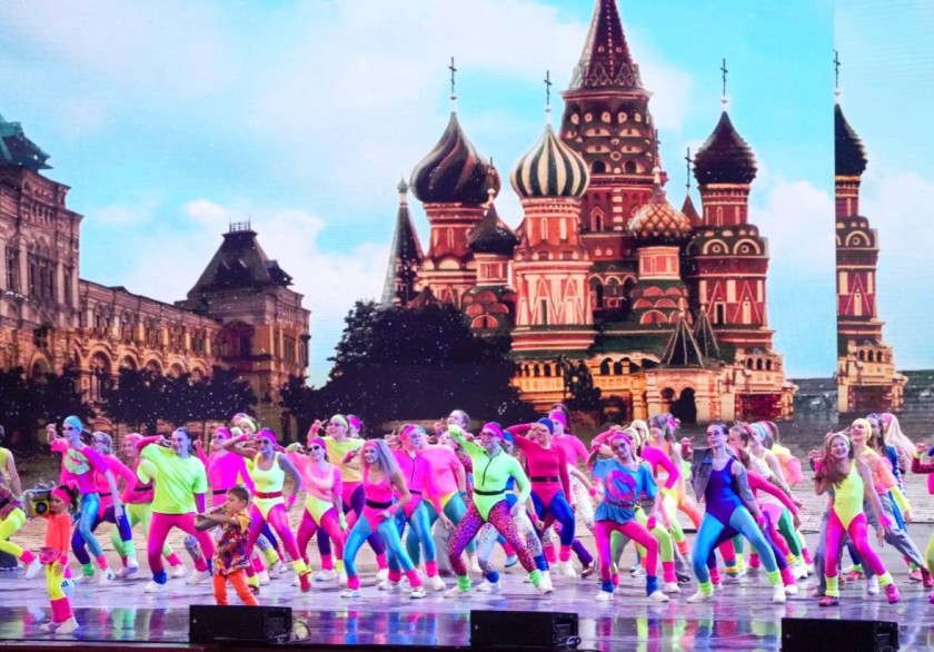 Красногорская студия «Флэш Дэнс» выступила в Кремлёвском дворце