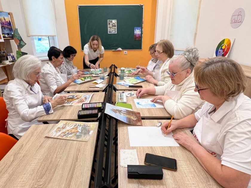 В Красногорске с визитом побывала делегация из Ямало-Ненецкого автономного округа, чтобы изучить опыт реализации региональной программы «Активное долголетие»