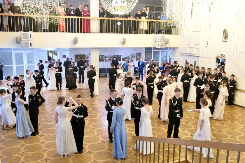 В Красногорске прошел кадетский бал