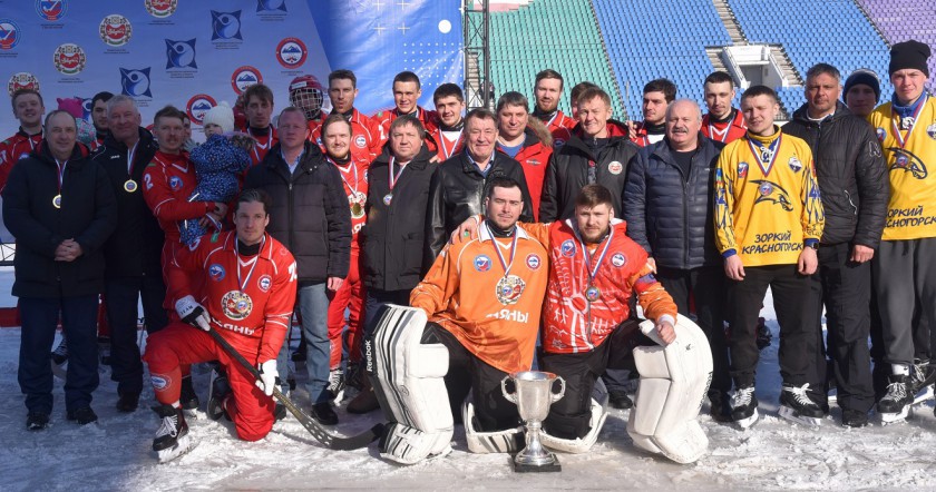 Хоккеисты «Зоркого» заняли третье место на всероссийских соревнованиях среди команд Высшей лиги