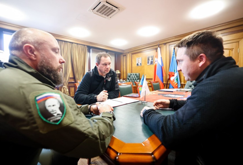 Дмитрий Волков провёл встречу с участниками СВО и оказал содействие в обеспечении бойцов