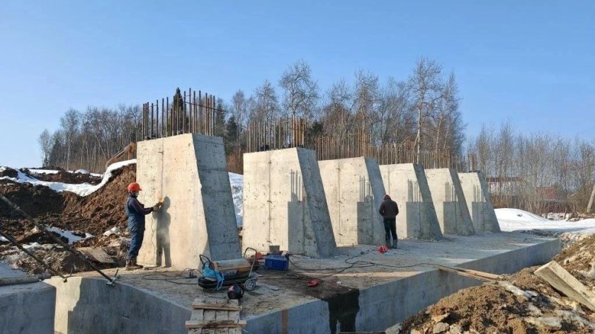 В Красногорске началось укрепление основания дублёра Пятницкого шоссе