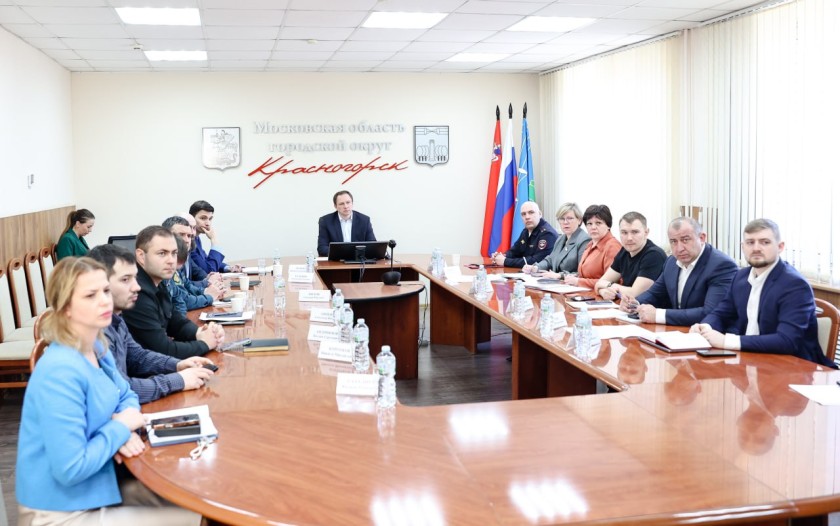 Дмитрий Волков принял участие в совещании Губернатора по вопросам паводка и весеннего благоустройства