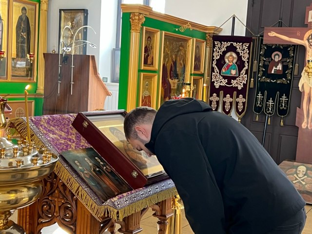 В Данииловском храме прошла традиционная встреча в рамках проекта «Беседы со священником»