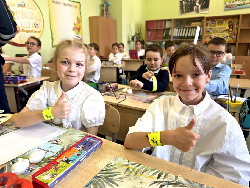 Автоинспекторы Красногорска провели урок безопасности для школьников