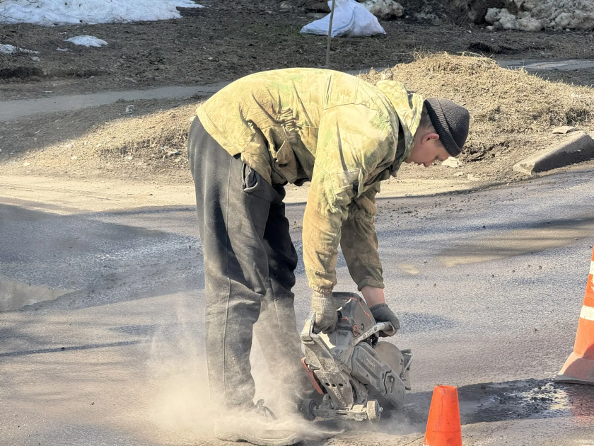 В Красногорске продолжается сезон ямочного ремонта