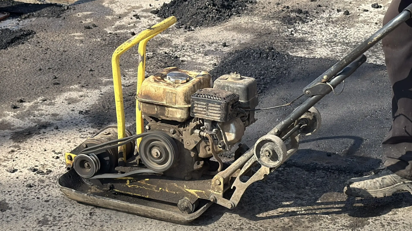 В Красногорске продолжается сезон ямочного ремонта