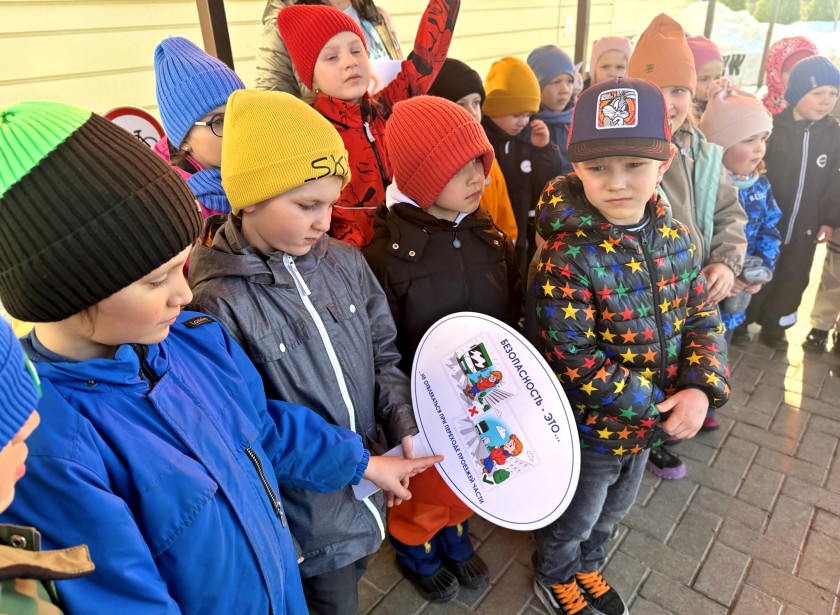 Сотрудники Подмосковной Госавтоинспекции провели тематическое занятие для дошкольников «Светофор собирает друзей»