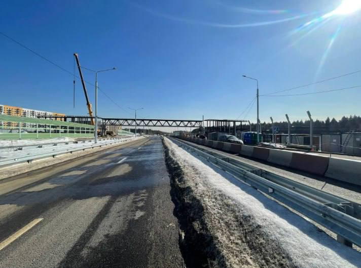 Первый замминистра транспорта Подмосковья Алексей Кучеров проинспектировал ход строительства дорог в Красногорске