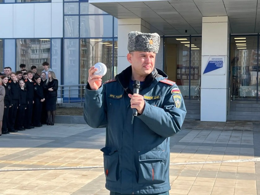 В лицее № 1 прошла учебная эвакуация