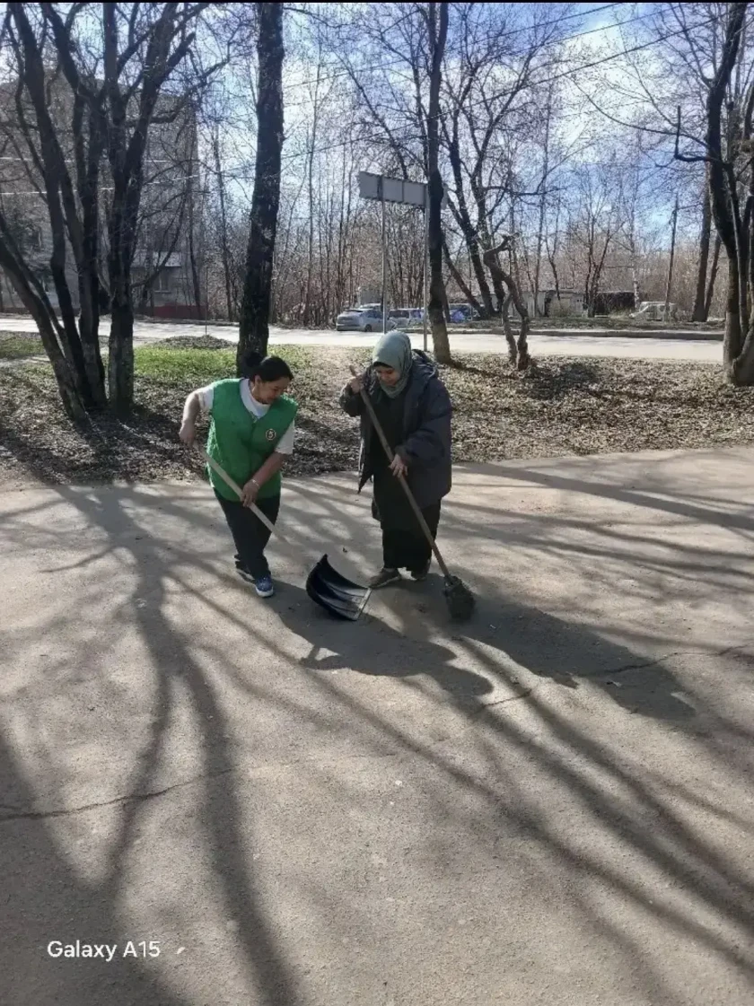 Весна в Нахабино - время наводить порядок!