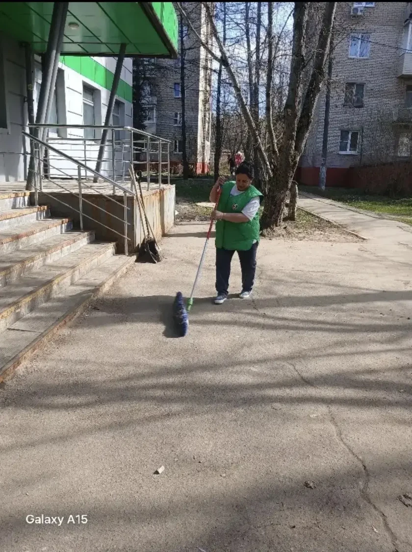 Весна в Нахабино - время наводить порядок!