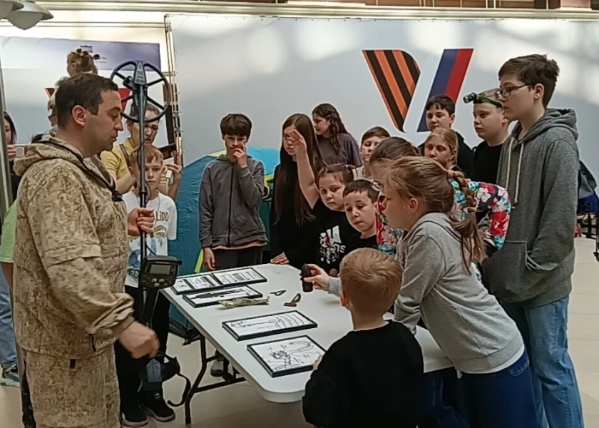 Мастер‑класс для детей участников СВО прошел в Красногорске