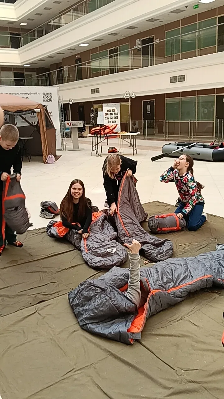 Мастер‑класс для детей участников СВО прошел в Красногорске